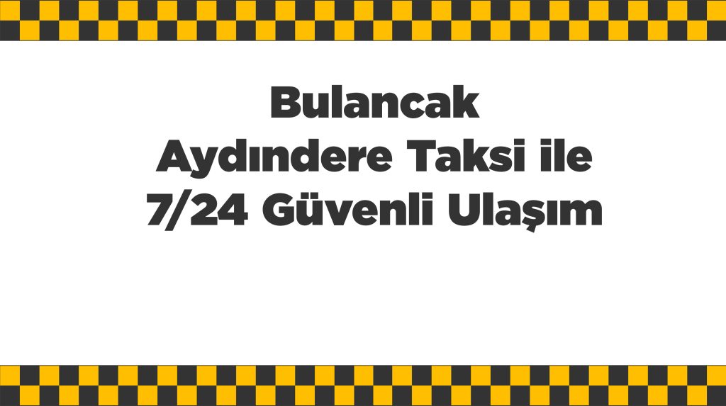 Bulancak Aydındere Taksi